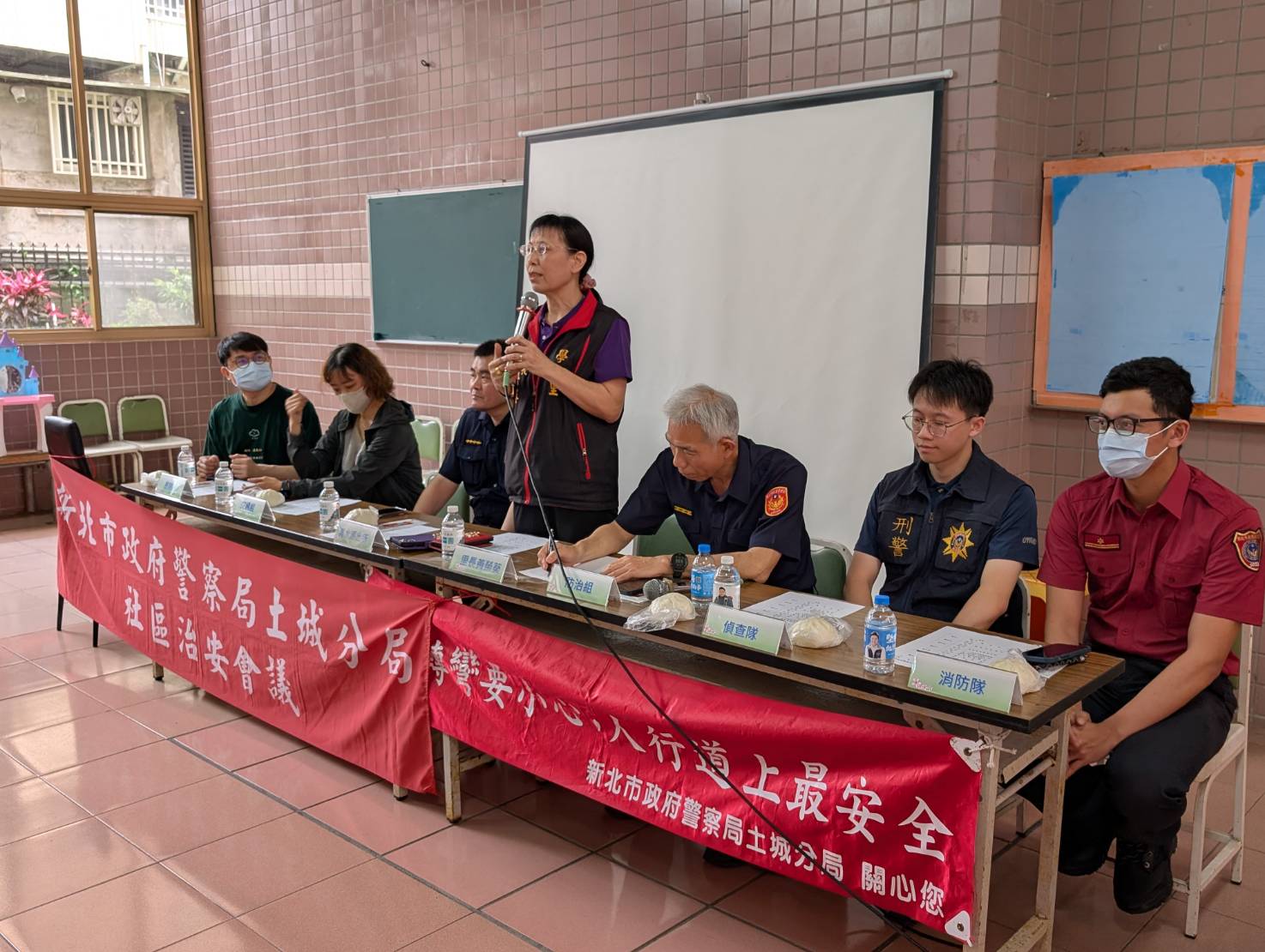 114年5月6日清水派出所暨學士里社區治安會議